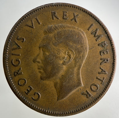 1942 South Africa One Penny Coin | Fine Collectable Grade