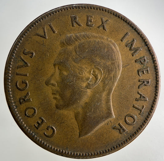 1942 South Africa One Penny Coin | Fine Collectable Grade