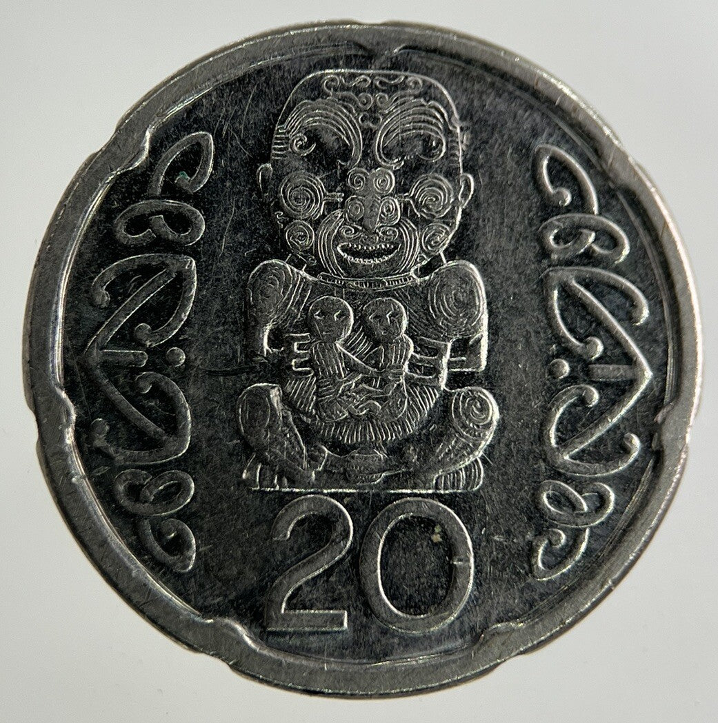 2006 New Zealand 20 Cents Coin | Fine Collectable Grade