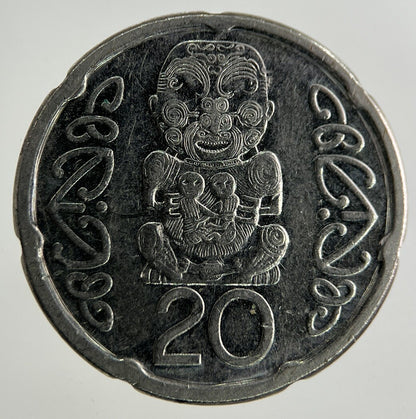 2006 New Zealand 20 Cents Coin | Fine Collectable Grade