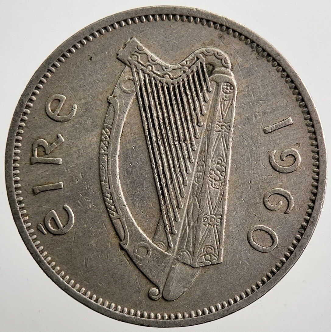 1960 Irish Dog Sixpence Coin | Very High Grade | a7456