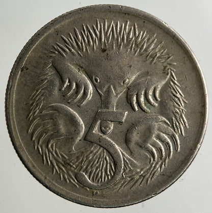 1971 Australia 5 Cent Coin | Fine Collectable Grade