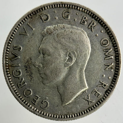 1945 George VI Shilling Silver Coin | Fine Collectable Grade