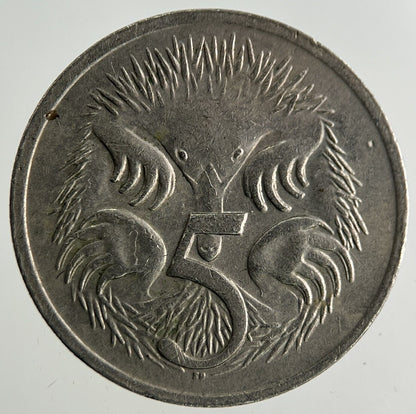 1974 Australia 5 Cent Coin | Fine Collectable Grade