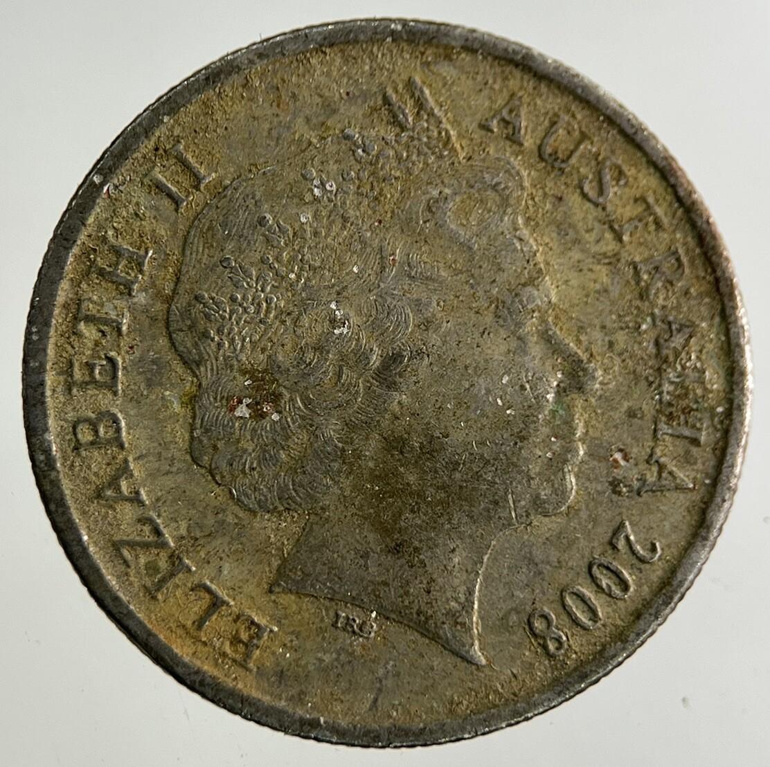 2008 Australia 5 Cent Coin | Fine Collectable Grade