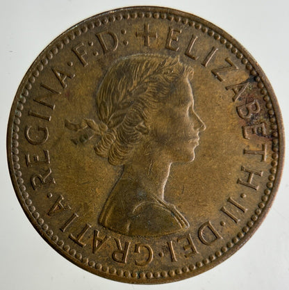 1965 Elizabeth II 2nd Half-Penny Coin | Fine Collectable Grade