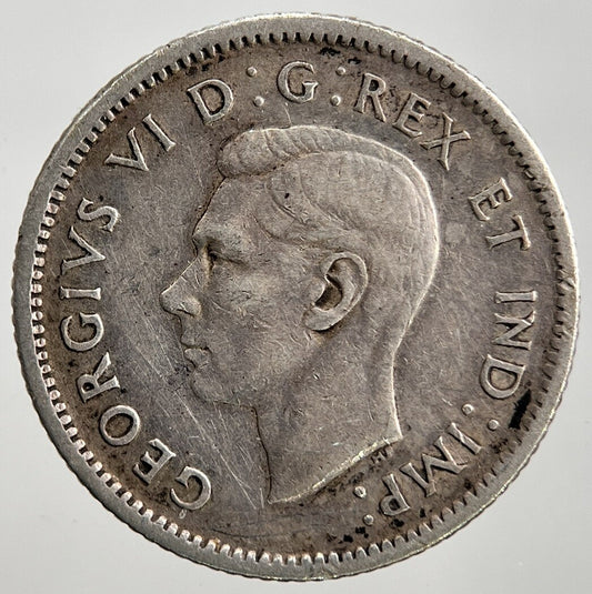 1942 Canadian 10 Cents Silver Coin | Collectable Grade | a2258