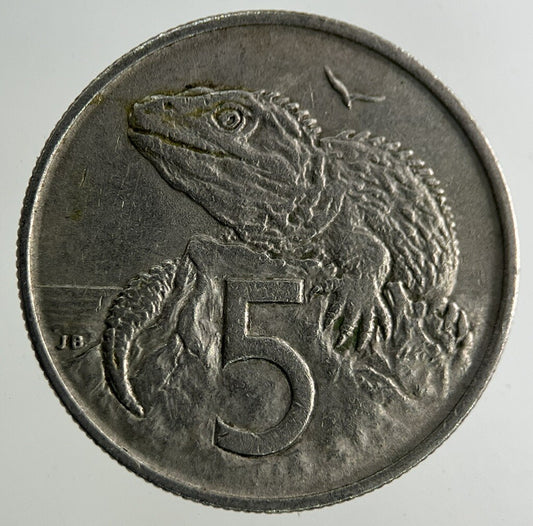 1967 New Zealand 5 Cents Coin | Fine Collectable Grade
