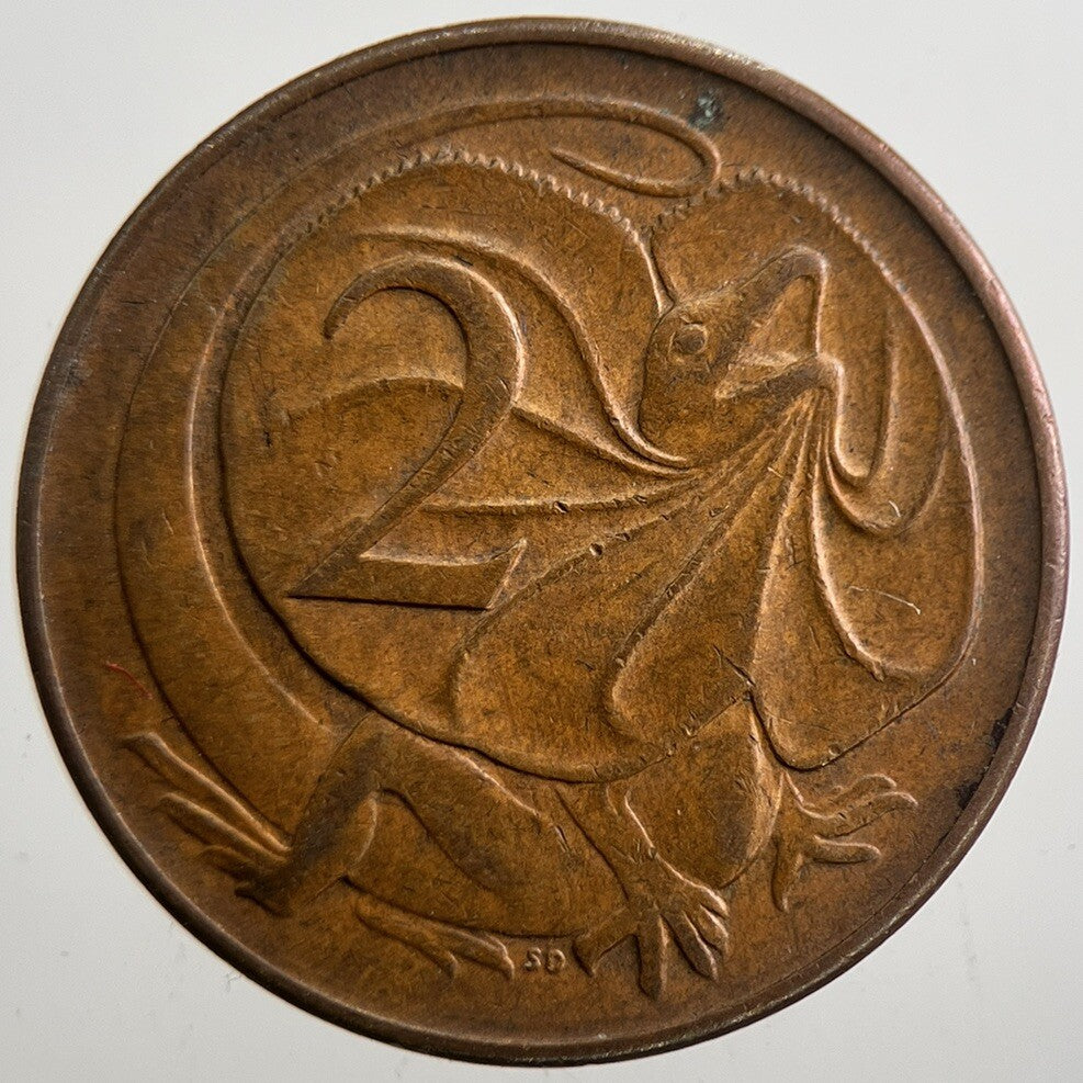 1966 Australia 2 Cents Coin | Very High Grade | a7742