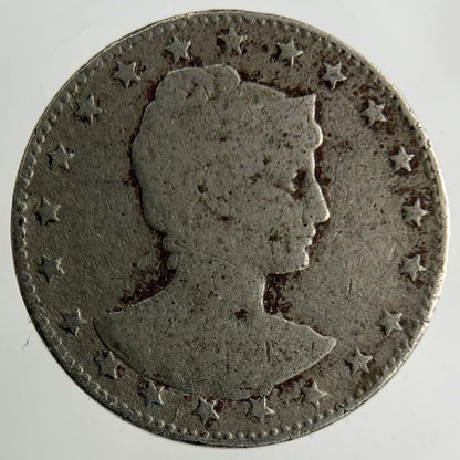 1901 Brazil 100 Reis Coin | Collectable Grade