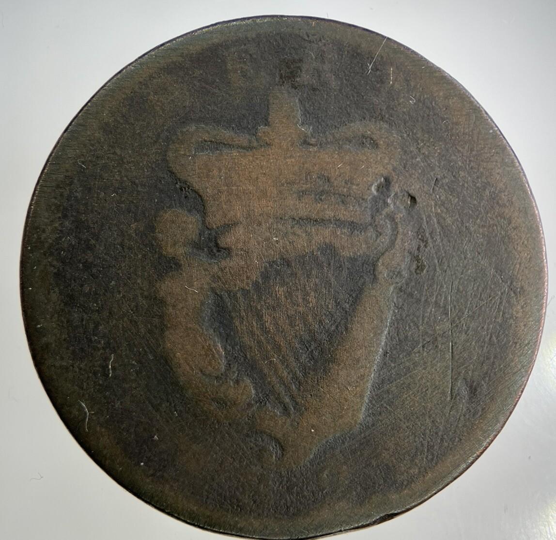 1822 Irish One Penny Coin | Collectable Grade