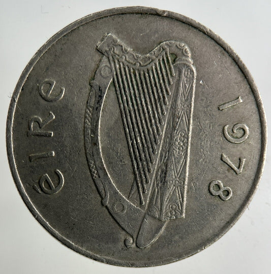 1978 Irish 10p Ten-Pence Coin | Fine Collectable Grade