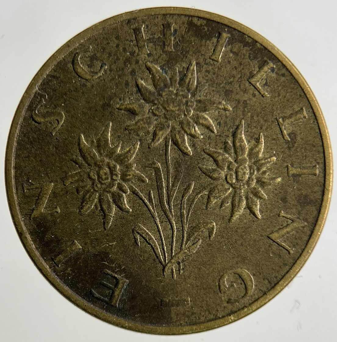 1978 Austria 1 Schilling Coin | Fine Collectable Grade