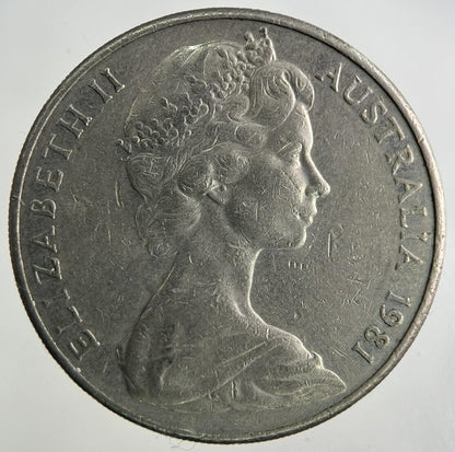 1981 Australia 20 Cent Coin | Fine Collectable Grade