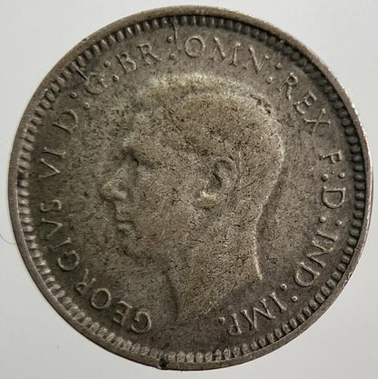 1948 Australia Threepence Silver Coin | Fine Collectable Grade | a7733