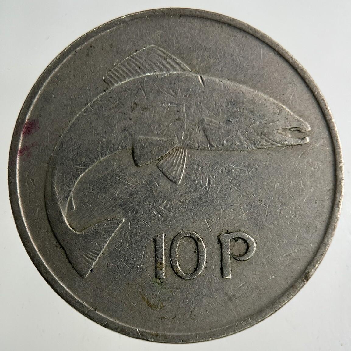 1969 Irish 10p Ten-Pence Coin | Fine Collectable Grade