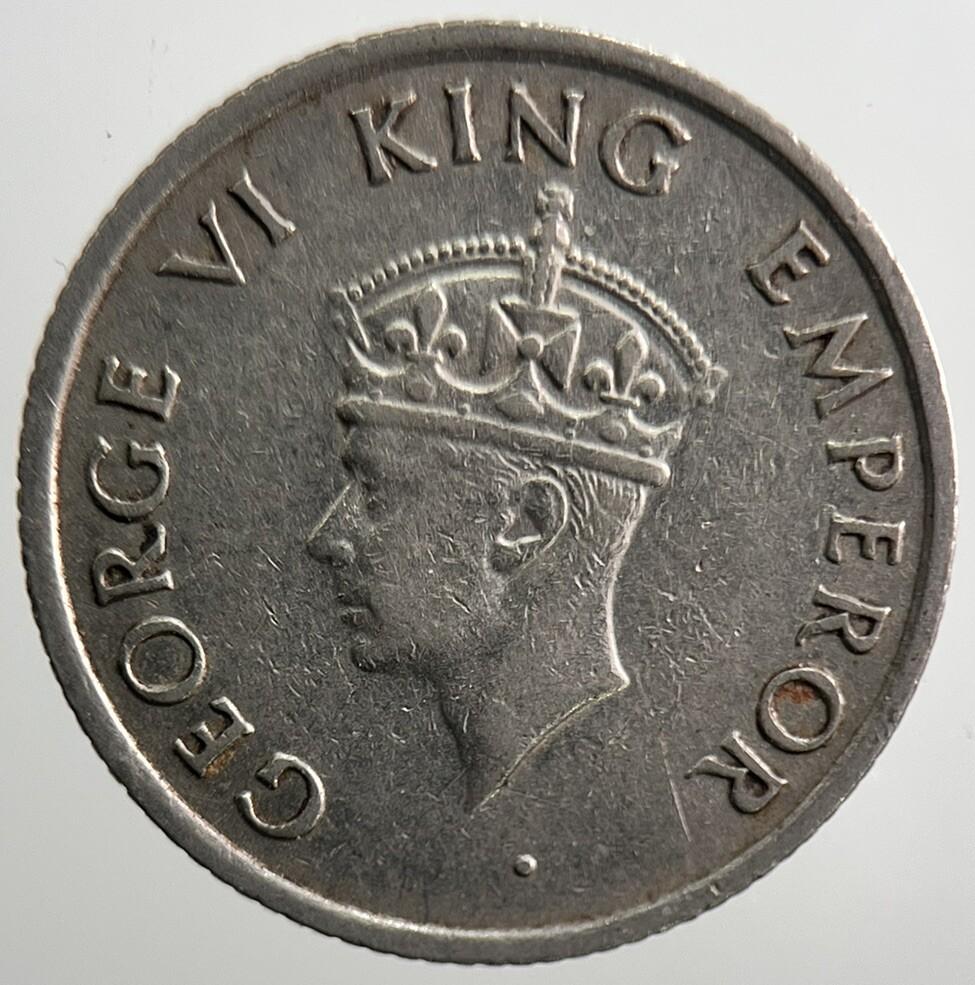 1946 India Quarter 1/4 Rupee Coin | Collectable Grade | a3346