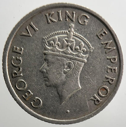 1946 India Quarter 1/4 Rupee Coin | Collectable Grade | a3346