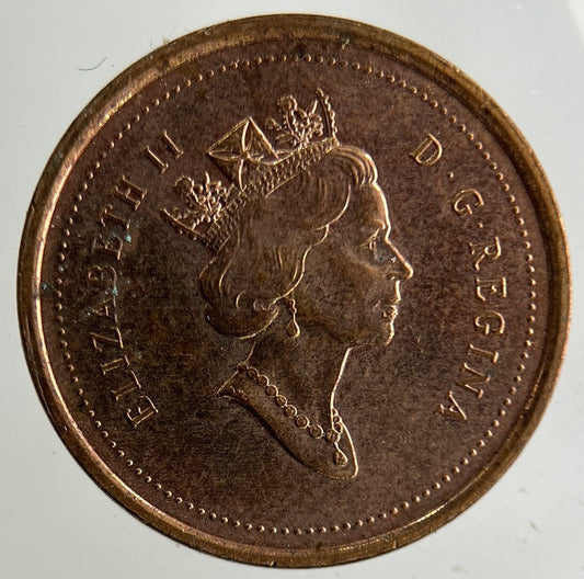 2000 Canada 1 Cent Coin | Fine Collectable Grade