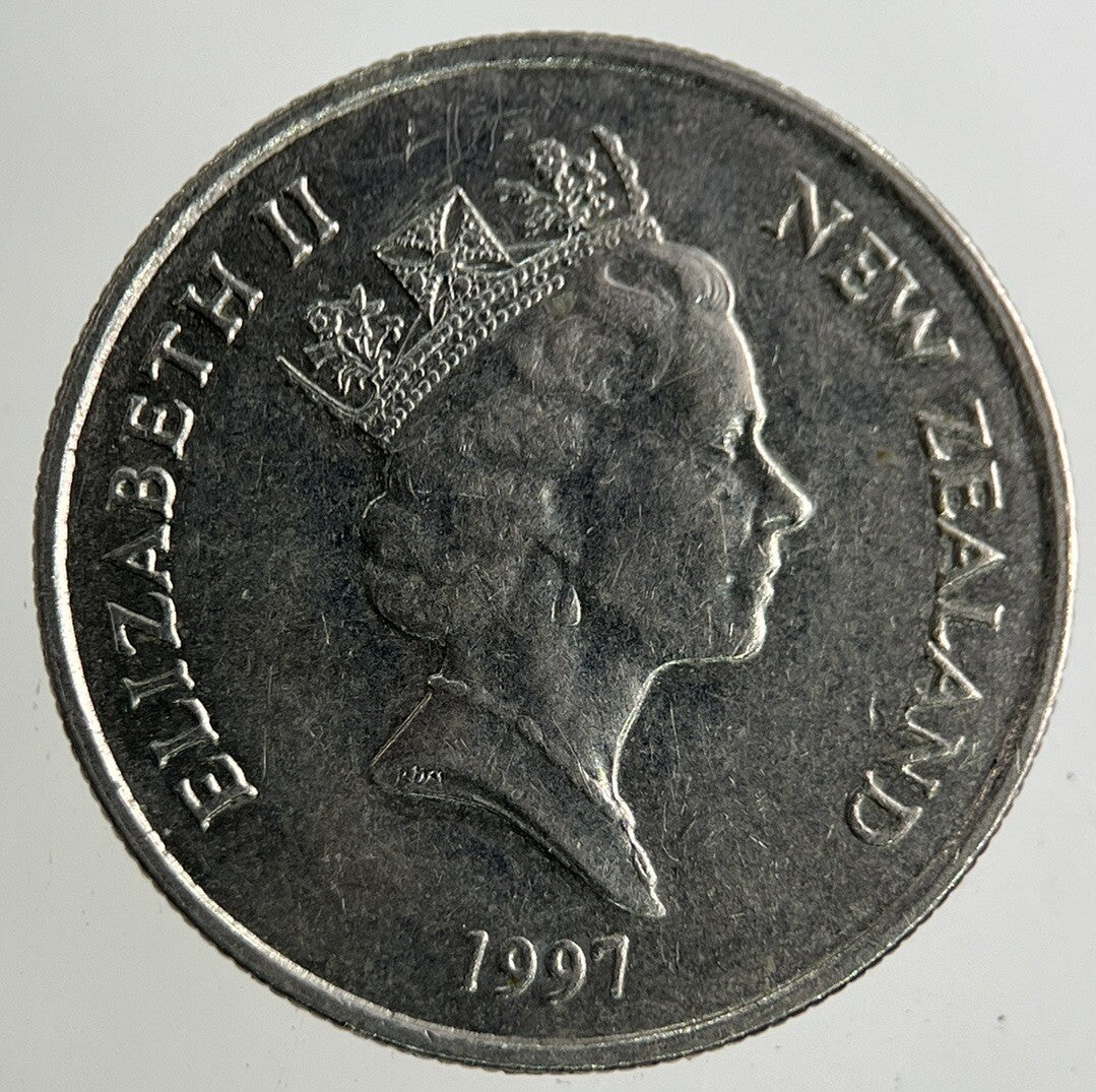 1997 New Zealand 5 Cents Coin | Fine Collectable Grade