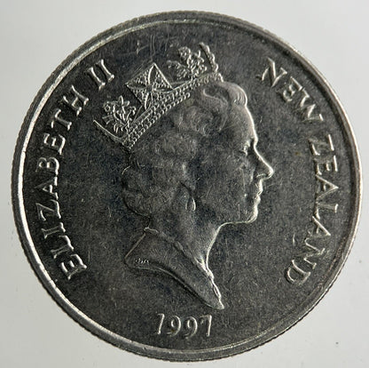 1997 New Zealand 5 Cents Coin | Fine Collectable Grade