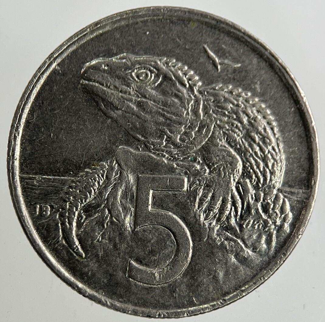 1997 New Zealand 5 Cents Coin | Fine Collectable Grade