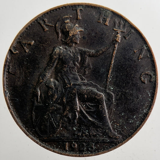 1928 George V Farthing Coin | Collectable Grade | a7383