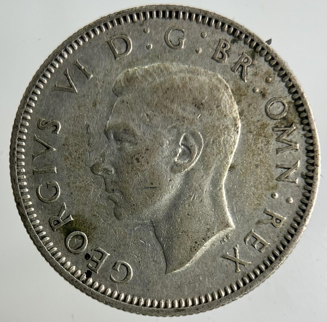 1944 George VI Shilling Silver Coin | Fine Collectable Grade