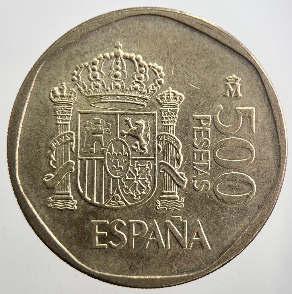 1989 Spain 500 Pesetas Coin | Very High Grade | a7721