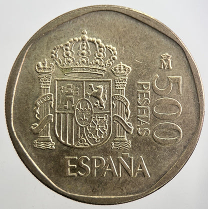 1989 Spain 500 Pesetas Coin | Very High Grade | a7721