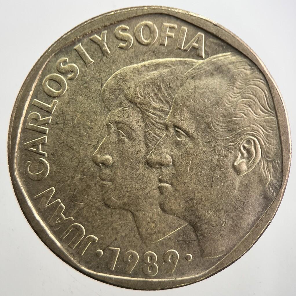 1989 Spain 500 Pesetas Coin | Very High Grade | a7721