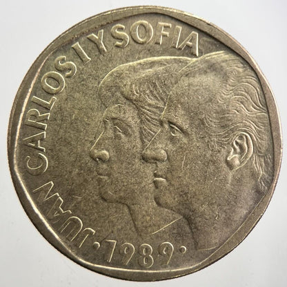 1989 Spain 500 Pesetas Coin | Very High Grade | a7721