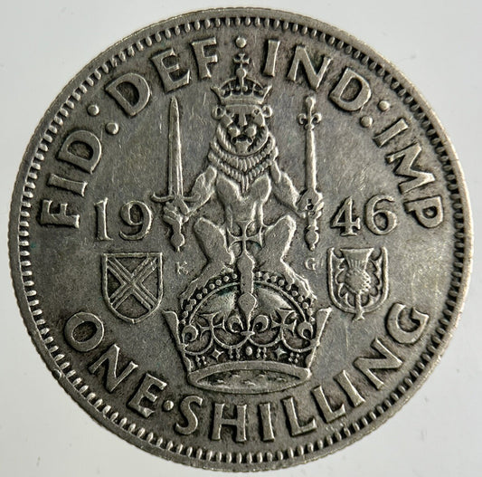 1946 George VI Shilling Silver Coin | Collectable Grade