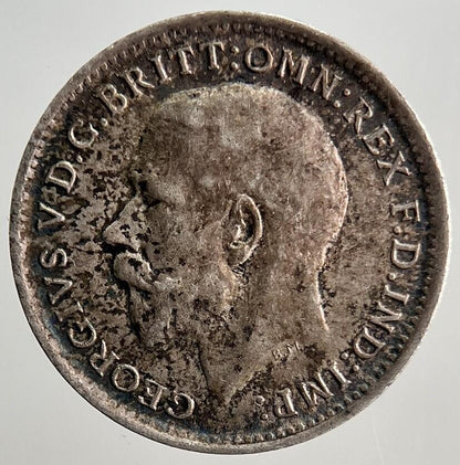 1917 George V Threepence Silver Coin | Very High Grade | a3224