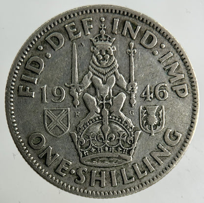 1946 George VI Shilling Silver Coin | Collectable Grade