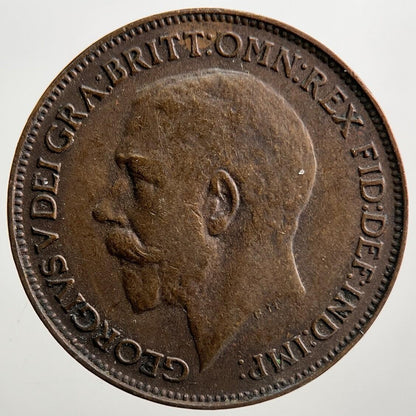 1925 George V Farthing Coin | Very High Grade