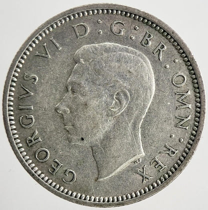 1942 George VI British Sixpence Silver Coin | Fine Collectable Grade | a5245