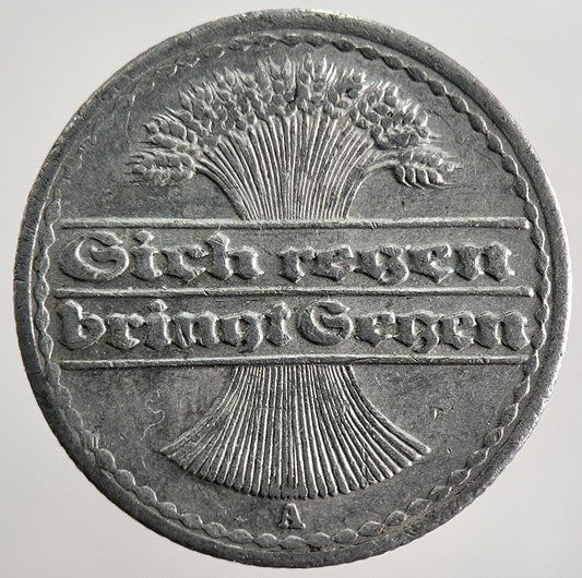 1922-A Germany 50 Pfennig Coin | Collectable Grade