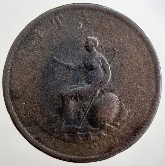 1799 George 3rd III Half-Penny British Coin | Collectable Grade | a7516