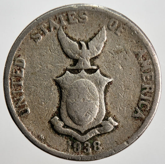 1938 Philippines 5 Five Centavos Coin | Collectable Grade | a2538