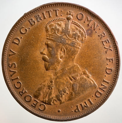 1927 Australia One Half Penny Coin | Fine Collectable Grade | a2742