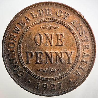 1927 Australia One Half Penny Coin | Fine Collectable Grade | a2742