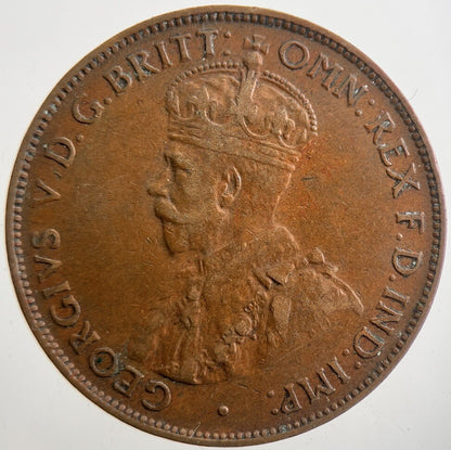 1934 Australia One Half Penny Coin | Very High Grade | a7739