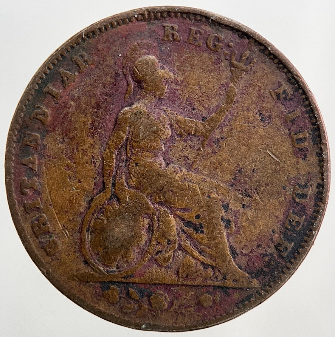1847 Victoria Farthing Coin | Collectable Grade