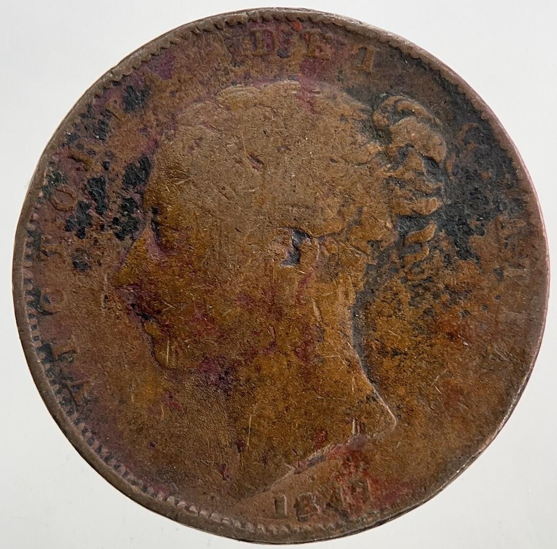 1847 Victoria Farthing Coin | Collectable Grade