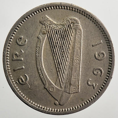 1963 Irish Rabbit Threepence Coin | Very High Grade | a7445