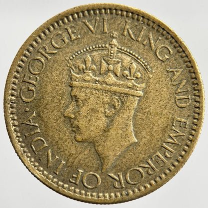 1943 Ceylon 25 Cents Sri Lanka Coin | Fine Collectable Grade