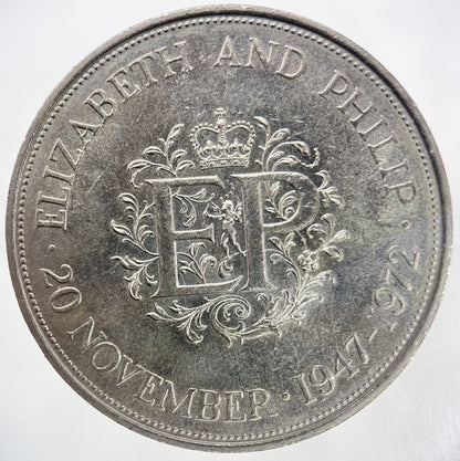 1972 Elizabeth II 2nd EP Crown Coin | Very High Grade | a3953