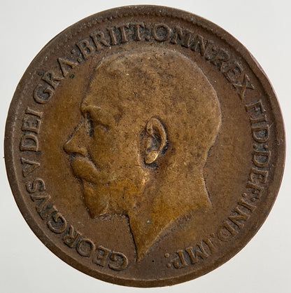 1912 George V Farthing Coin | Fine Collectable Grade