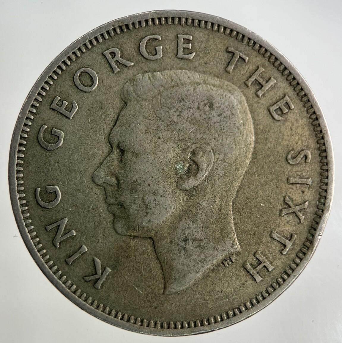 1948 New Zealand Florin Coin | Fine Collectable Grade